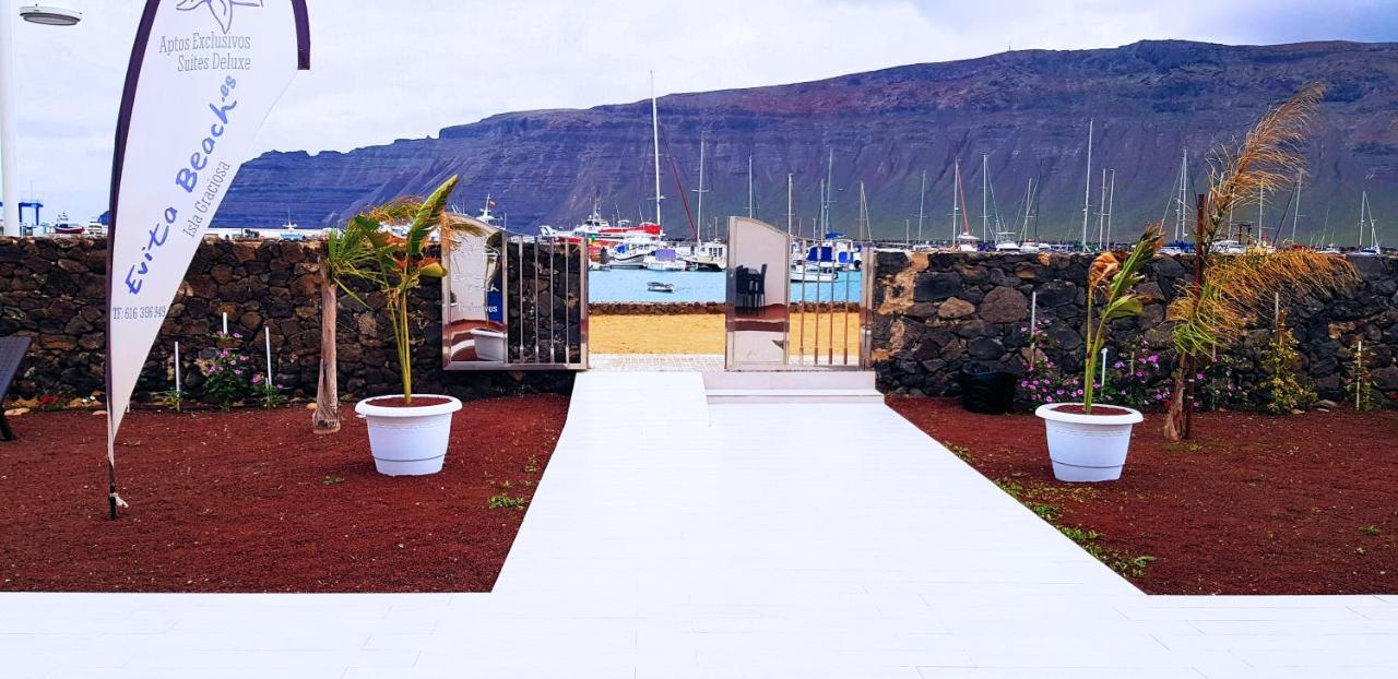 La Graciosa Camelia Beach Vistas Mar Caleta de Sebo Exteriör bild