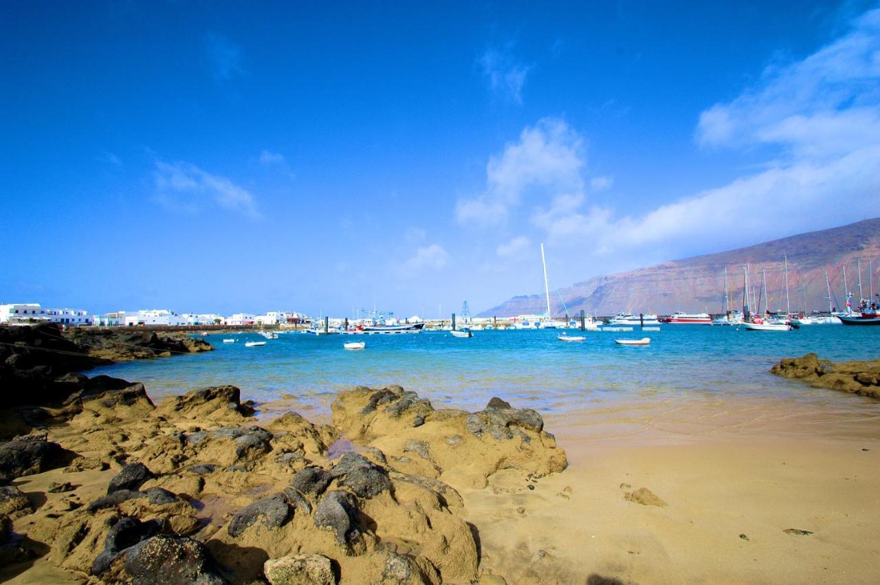 La Graciosa Camelia Beach Vistas Mar Caleta de Sebo Exteriör bild