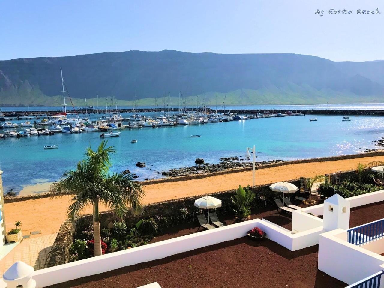La Graciosa Camelia Beach Vistas Mar Caleta de Sebo Exteriör bild