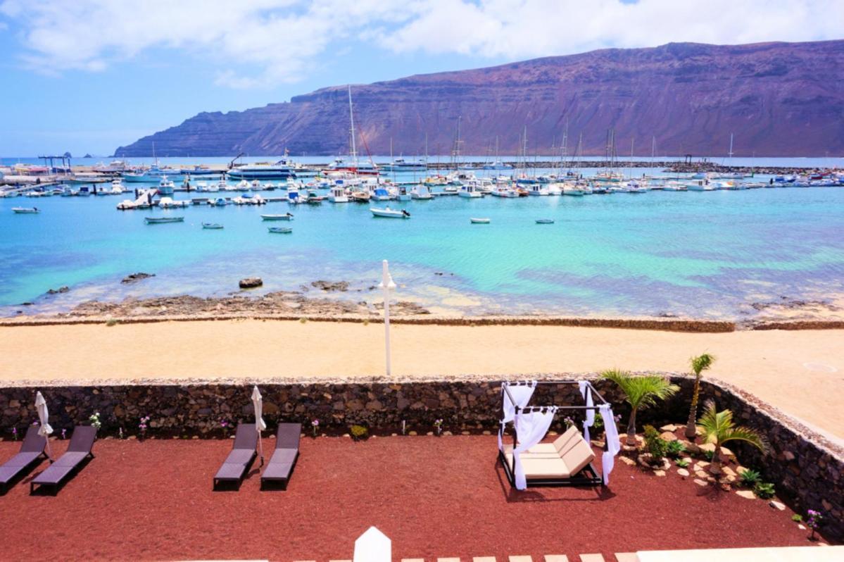 La Graciosa Camelia Beach Vistas Mar Caleta de Sebo Exteriör bild